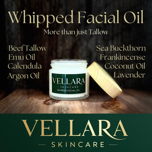 Vellara Skincare Whipped Facial Oil